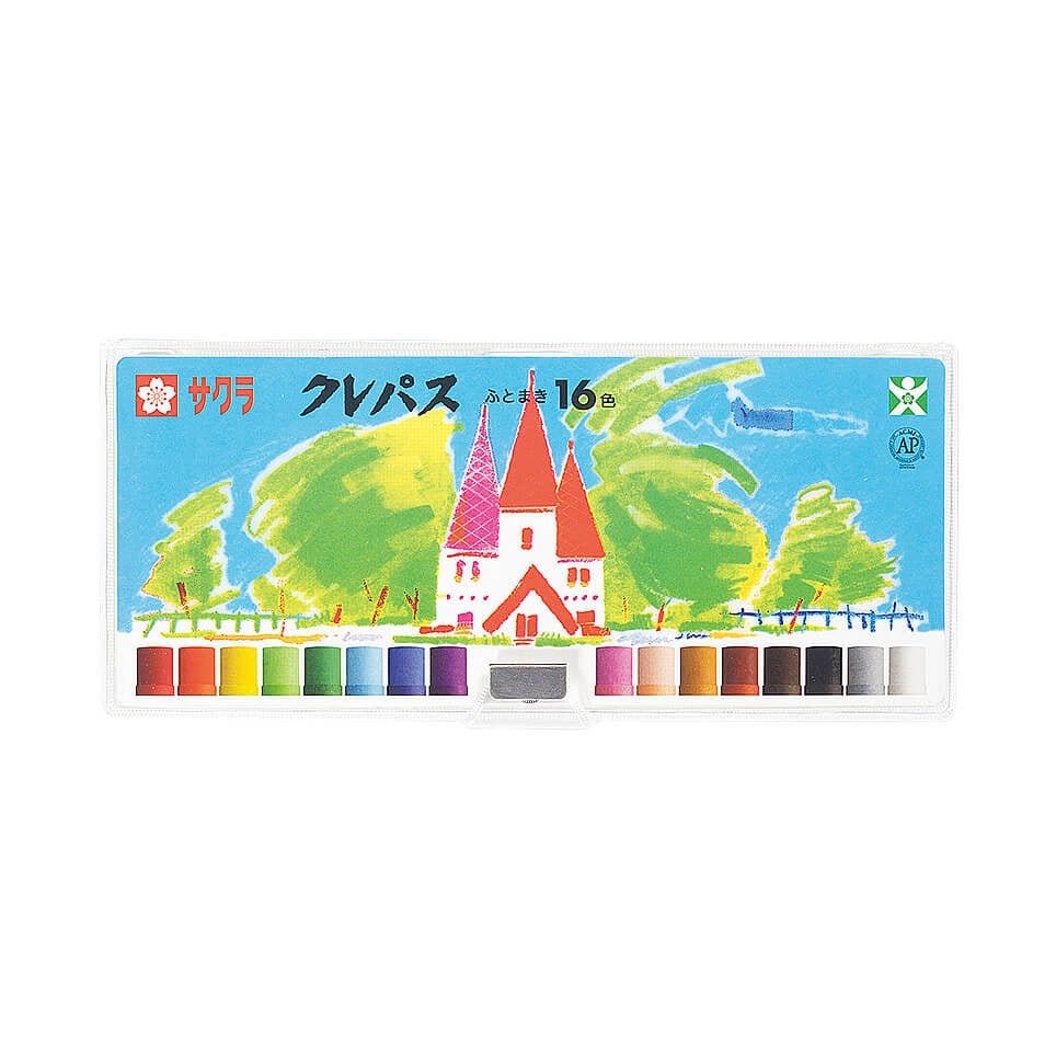 Craepas Color Crepas Thick Roll Crayons / SAKURA – bungu