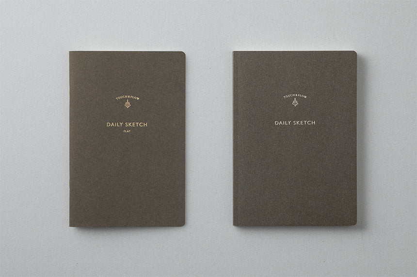 DAILY SKETCH Notebook B6 Black & White / Touch & Flow - bungu