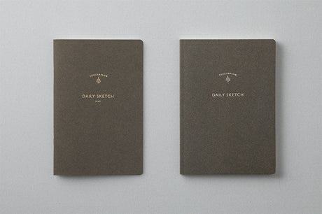 DAILY SKETCH Notebook B6 Black & White / Touch & Flow - bungu