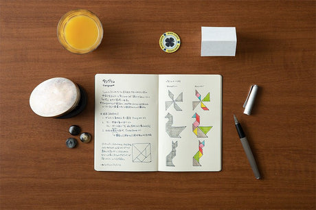 DAILY SKETCH Notebook B6 Black & White / Touch & Flow - bungu