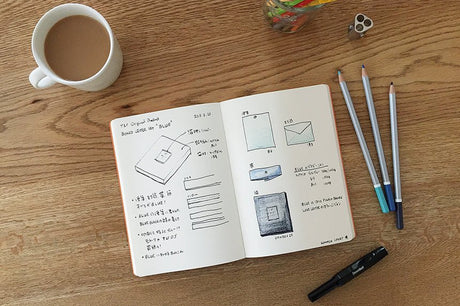 DAILY SKETCH Notebook B6 / Touch & Flow - bungu