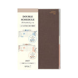 Double Schedule Planner 2027 / MIDORI