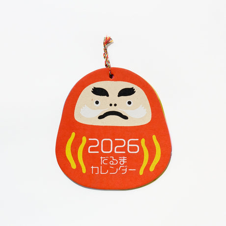 Daruma Calendar 2026 Designed by Kaya / Amina Collection Co., Ltd - bungu