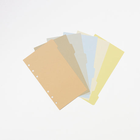 Davinci Color Index Refill Bible Size 6 Divisions / Raymay Fujii - bungu