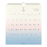 Daylight Gradient Calendar 2026 / MIDORI DESIGNPHIL - bungu