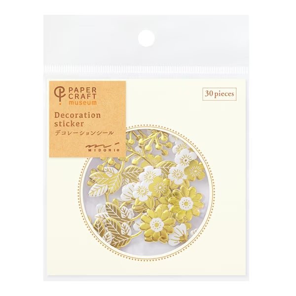 Decoration Stickers Paper Craft Museum Foil / Midori DESIGNFIL - bungu