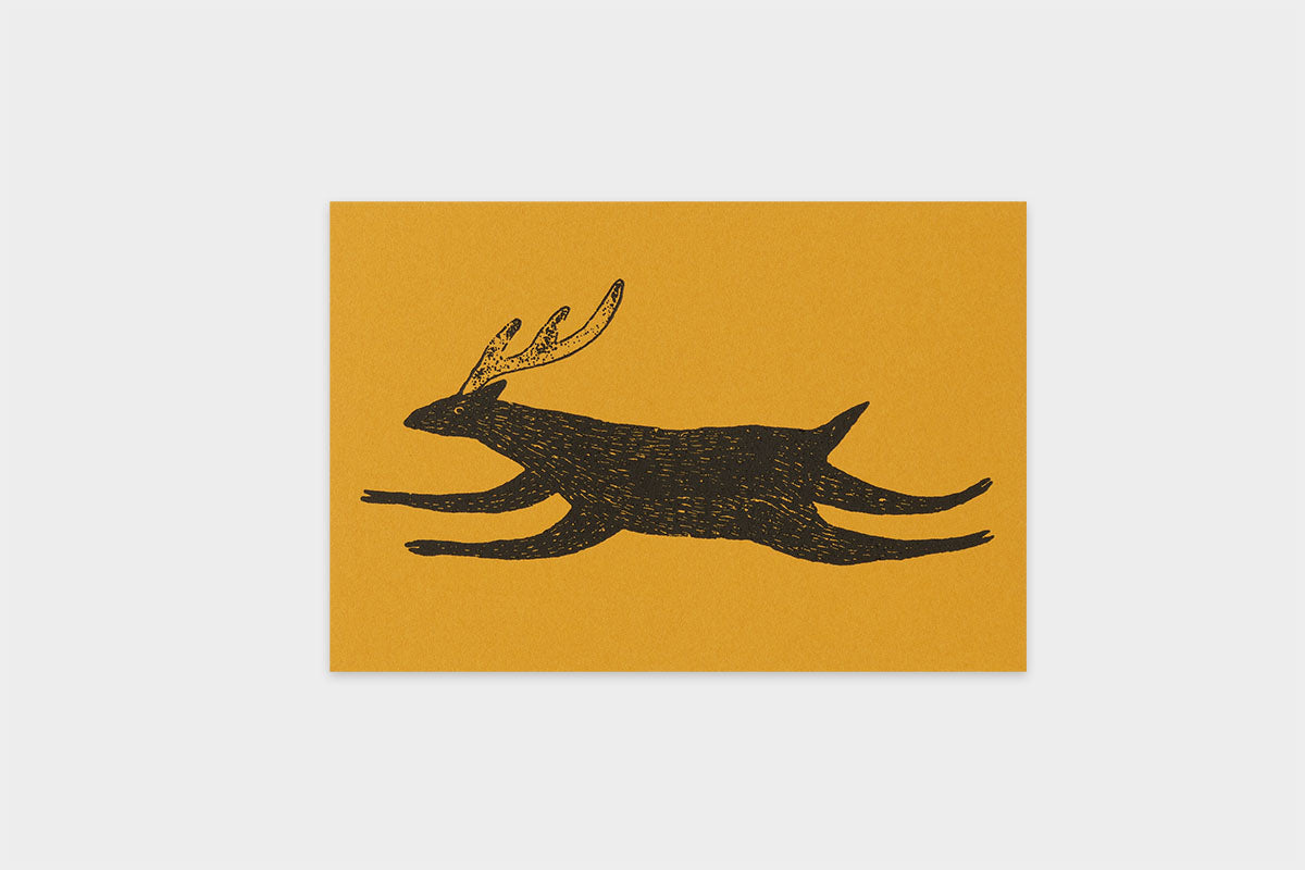 Art Touch Kazuko Furuta Letterpress Postcards / TOUCH & FLOW
