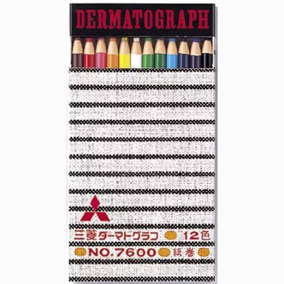 Dermatograph Oil Based Pencils / Mitsubishi Pencil - bungu