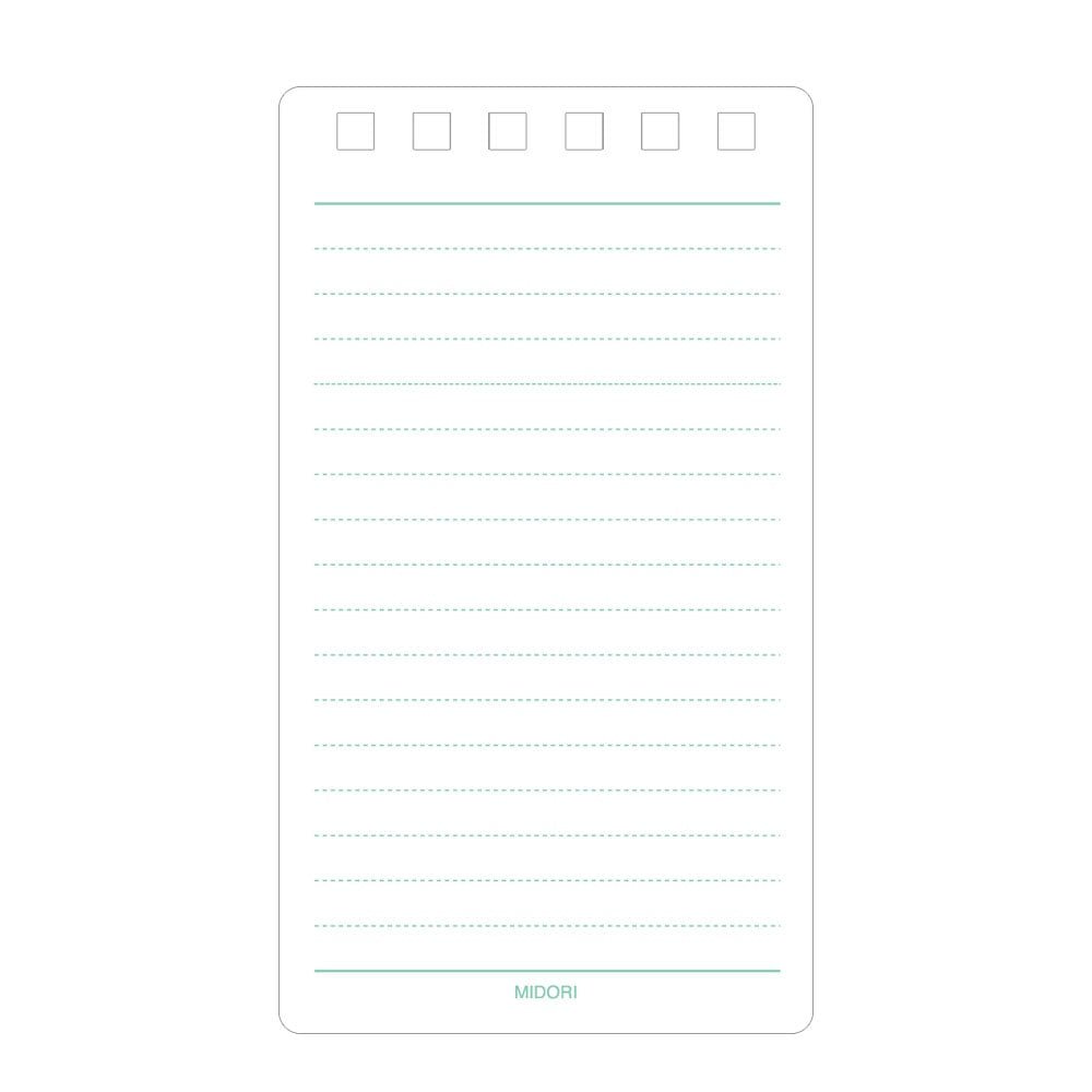 Diamond Memo Pad / MIDORI - bungu