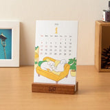Dog and Cat Stand Calendars 2026 / MIDORI - bungu