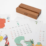 Dog and Cat Stand Calendars 2027 / MIDORI - bungu