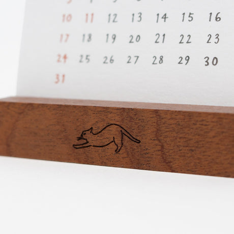 Dog and Cat Stand Calendars 2027 / MIDORI - bungu