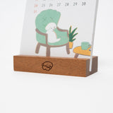 Dog and Cat Stand Calendars 2027 / MIDORI - bungu