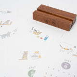 Dog and Cat Stand Calendars 2027 / MIDORI - bungu