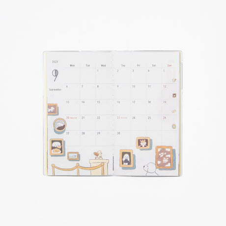 Dog Pocket Diary 2027 / MIDORI - bungu