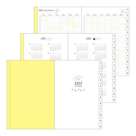 Dog Pocket Diary 2027 / MIDORI - bungu