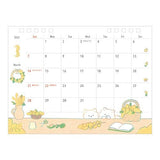 Dog Ring Desk Calendar 2027 / MIDORI - bungu
