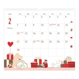 Dog Wall Calendar 2027 / MIDORI - bungu