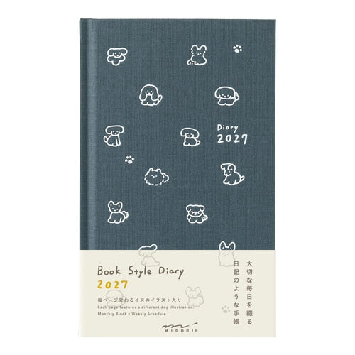Book Style Diary 2027 / MIDORI