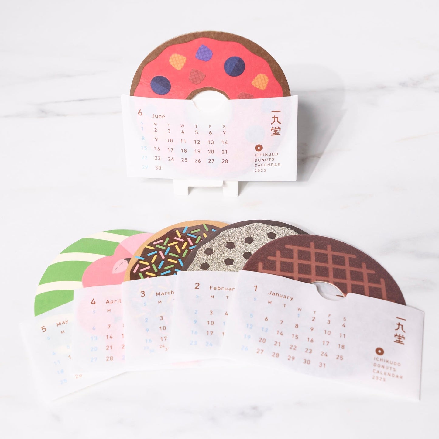 DONUTS CALENDAR 2025 / ICHIKUDO - bungu