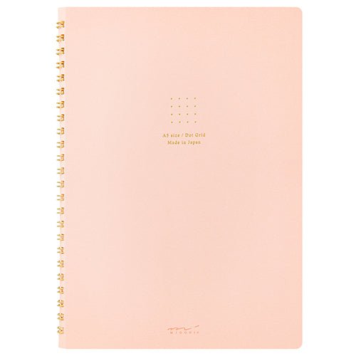 Dot Grid A5 Ring Notebook / Midori DESIGNPHIL - bungu