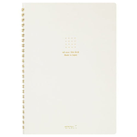 Dot Grid A5 Ring Notebook / Midori DESIGNPHIL - bungu