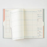 Double Schedule Planner 2027 / MIDORI - bungu