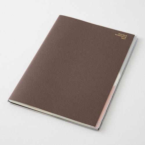 Double Schedule Planner 2027 / MIDORI - bungu