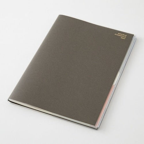 Double Schedule Planner 2027 / MIDORI - bungu
