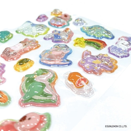 Urupukutan 3D Sticker Fluffies Collection / Nakabayashi