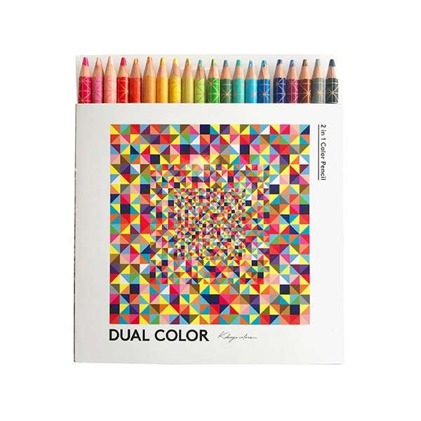 DUAL COLOR Colored Pencils / Kokuyo - bungu