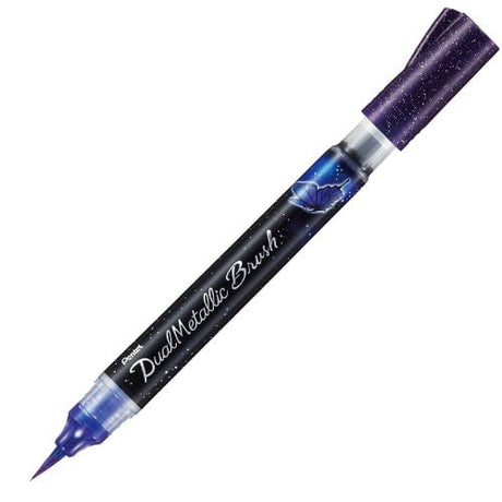 Dual Metallic Brush Marker / Pentel - bungu