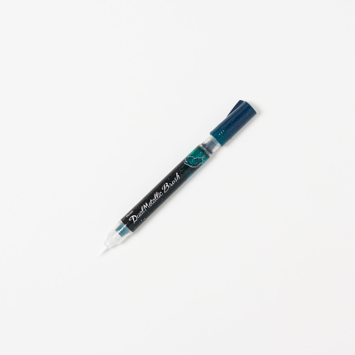 Dual Metallic Brush Marker / Pentel - bungu