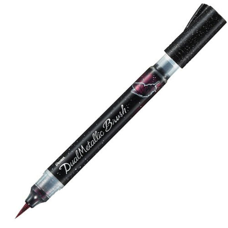 Dual Metallic Brush Marker / Pentel - bungu
