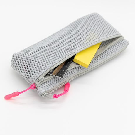 Durable Mesh Flat Pen Case 3 / Luddite - bungu