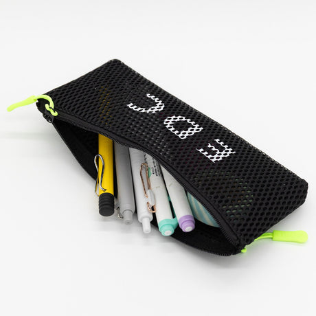 Durable Mesh Flat Pen Case 3 / Luddite - bungu