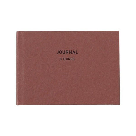 Easy Journal 3things Mini Date - Free Diary / DAIGO - bungu