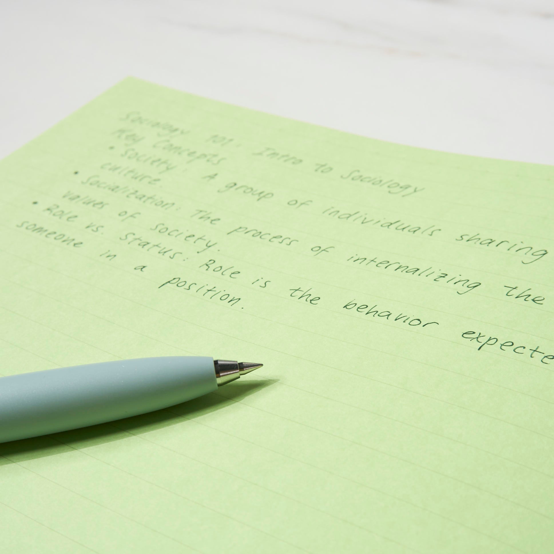 Easy-On-Eyes Green B5 Notebook / Nakamura Printing & Binding – bungu