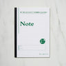 Easy - On - Eyes Green B5 Notebook / Nakamura Printing & Binding - bungu