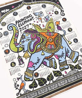 Painting Elephant Wall Calendar 2027 / Amina Collection Co., Ltd.