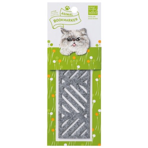 Embroidered Animal Bookmark / HISAGO - bungu