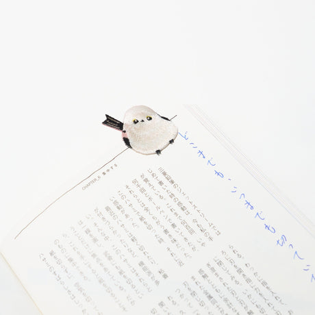 Embroidered Bird Bookmark / HISAGO - bungu