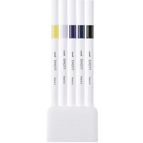 EMOTT Markers 5 Color Set / Mitsubishi Pencil - bungu