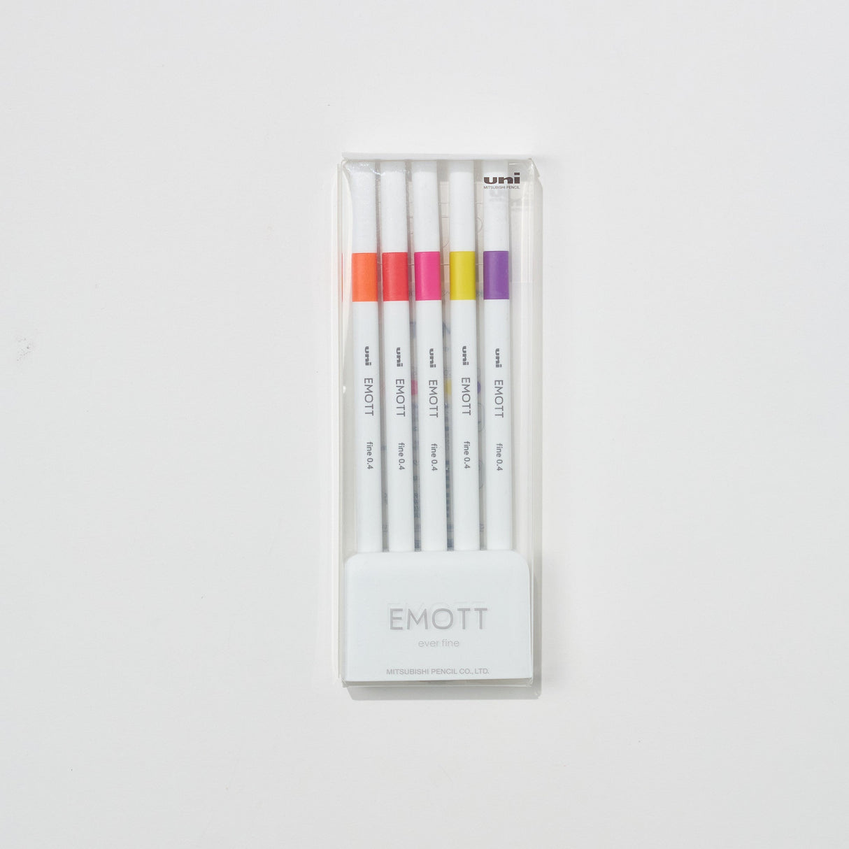 EMOTT Markers 5 Color Set / uni Mitsubishi Pencil - bungu