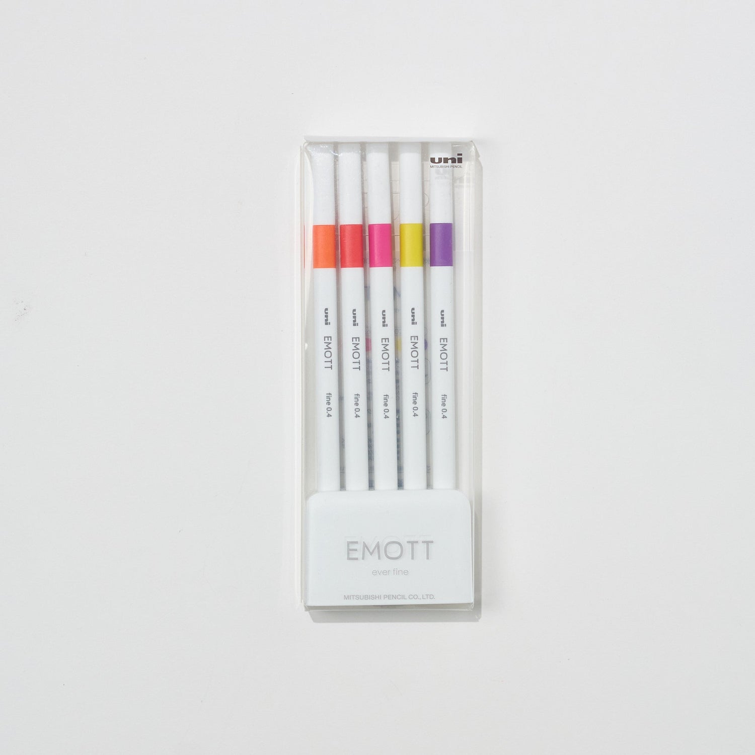 EMOTT Markers 5 Color Set / uni Mitsubishi Pencil - bungu
