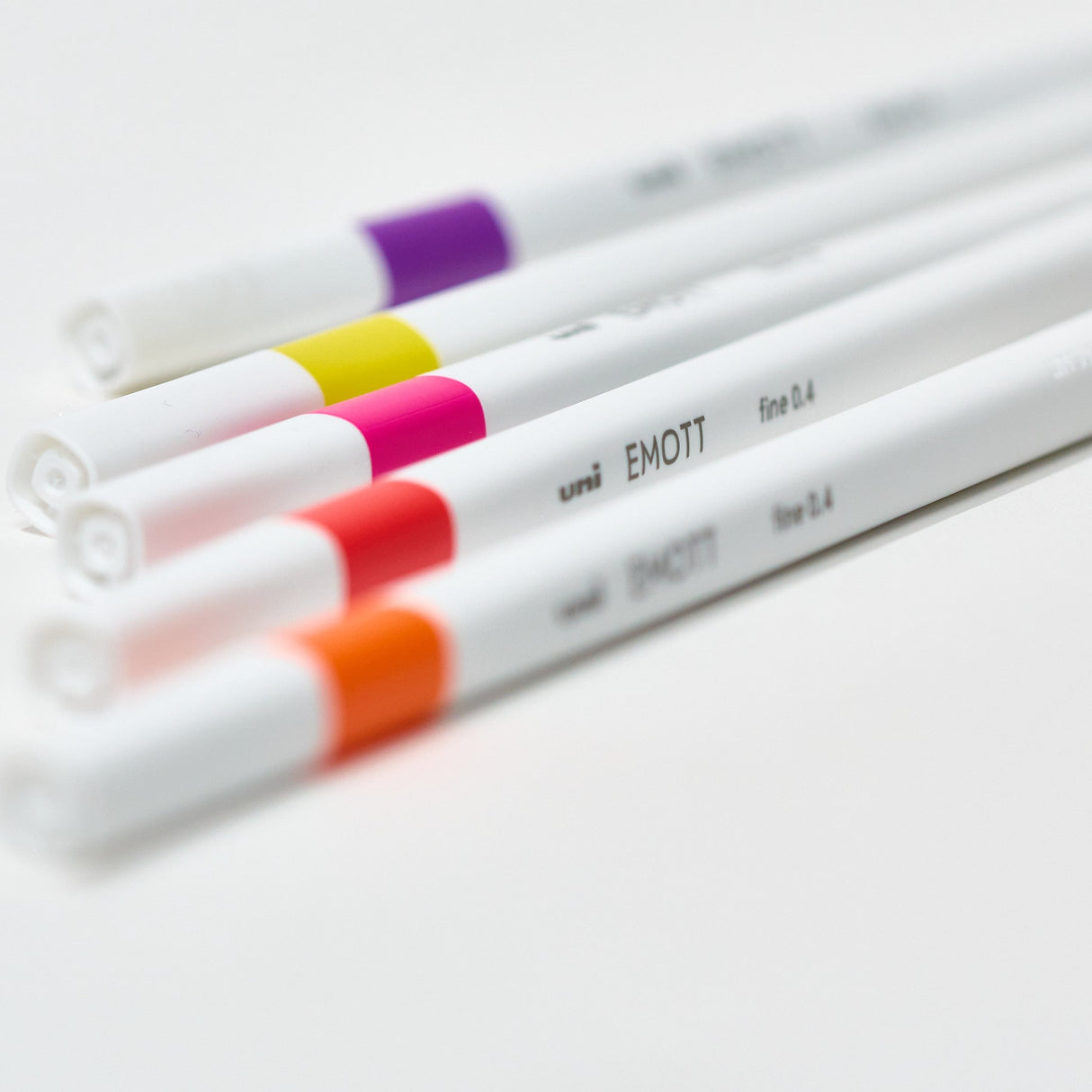 EMOTT Markers 5 Color Set / uni Mitsubishi Pencil - bungu