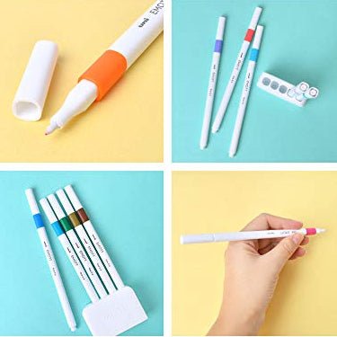 EMOTT Water Based Felt - Tip Pen 10 Color Set / uni Mitsubishi Pencil - bungu