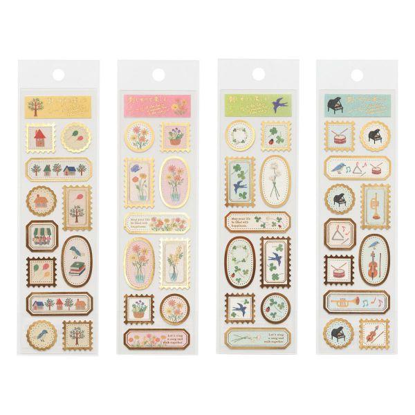 Enjoy Embroidery Sheet Sticker / RYU - RYU - bungu
