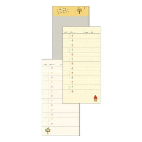 Enjoy Embroidery To - Do List Memo Pad / RYU - RYU - bungu
