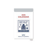 eric Daily Calendar 2026 / Shin Nihon Calendar - bungu